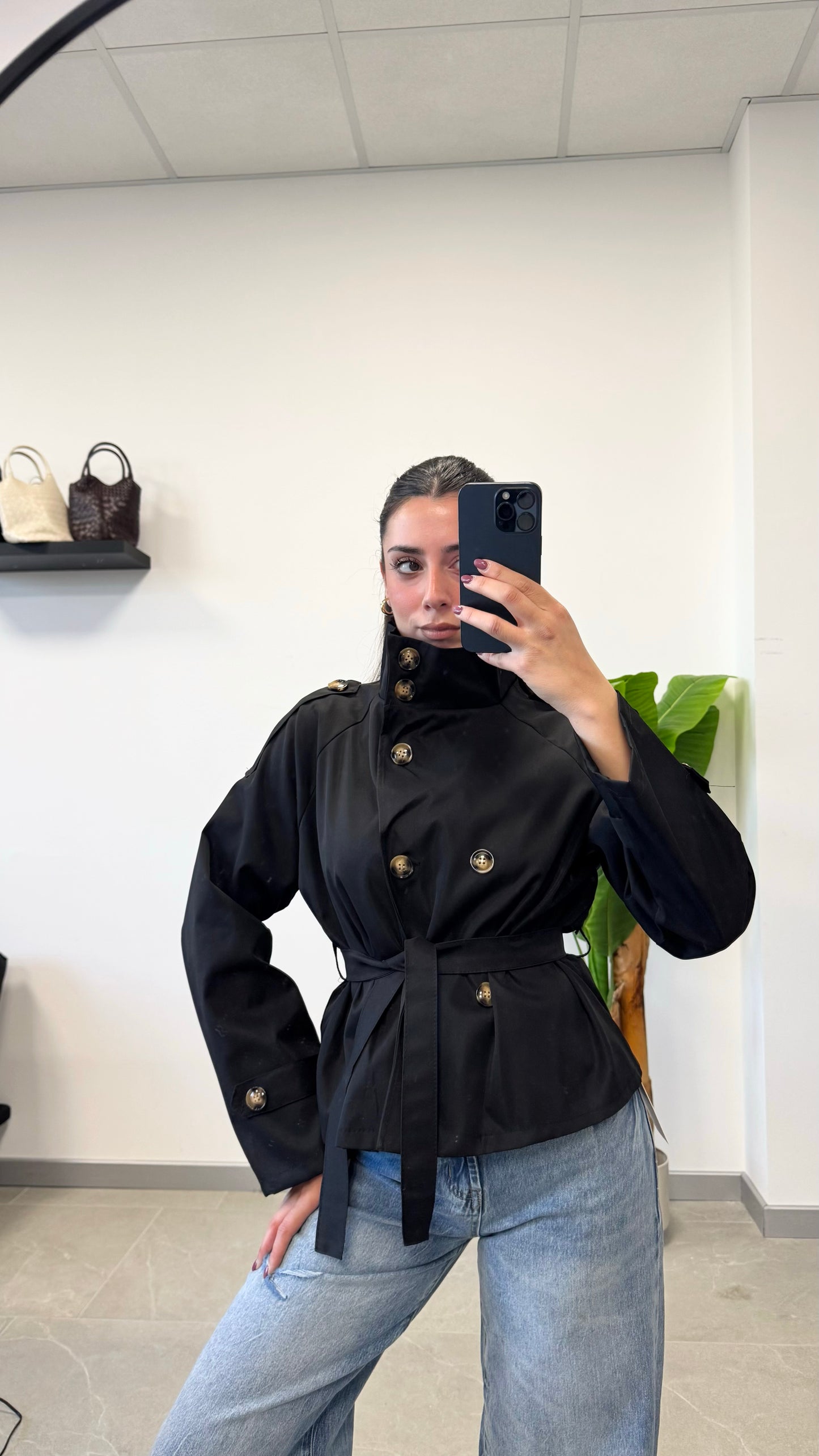 TRENCH MADAME “COTONE”