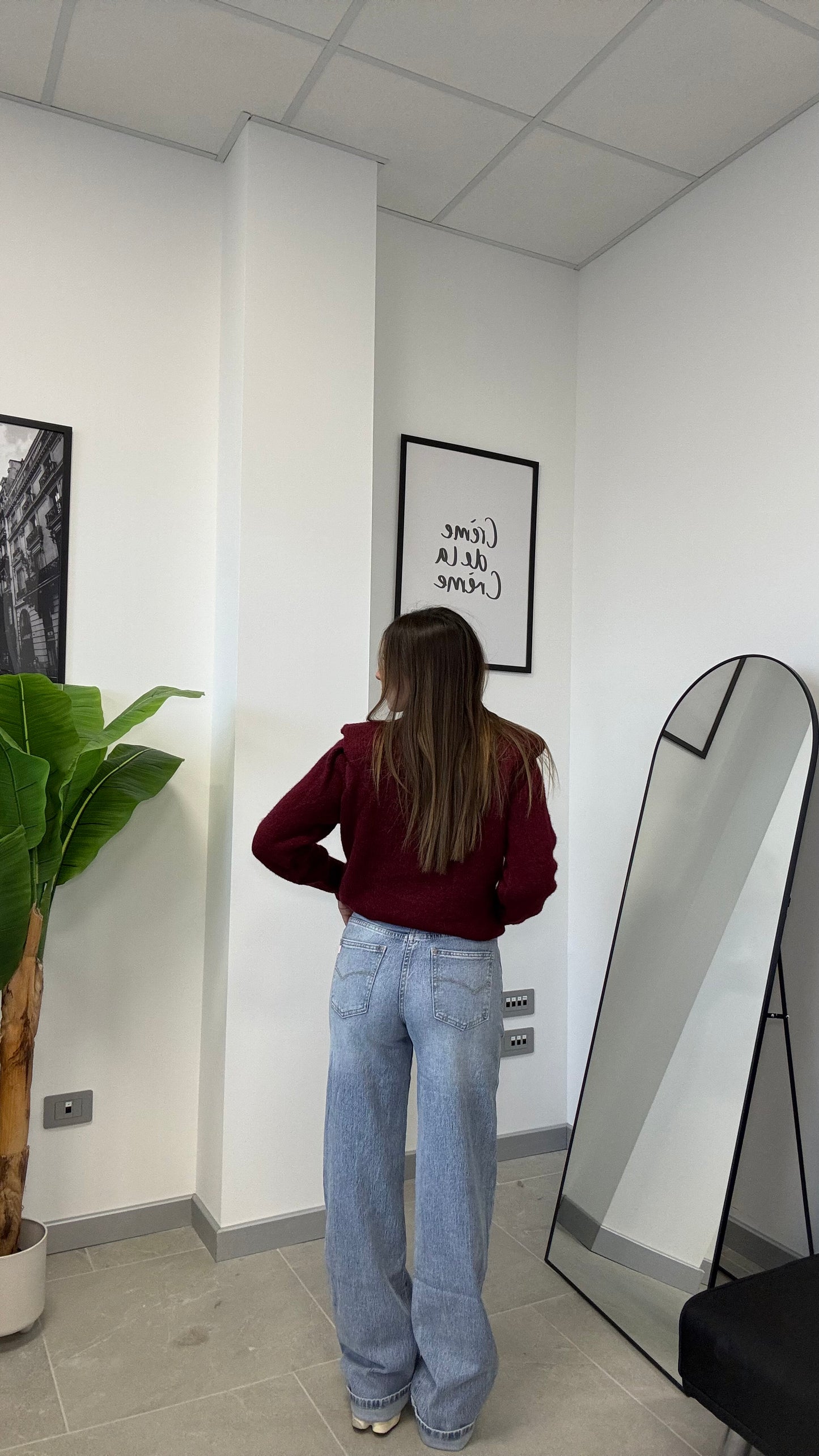 JEANS WIDE LEG “T890”