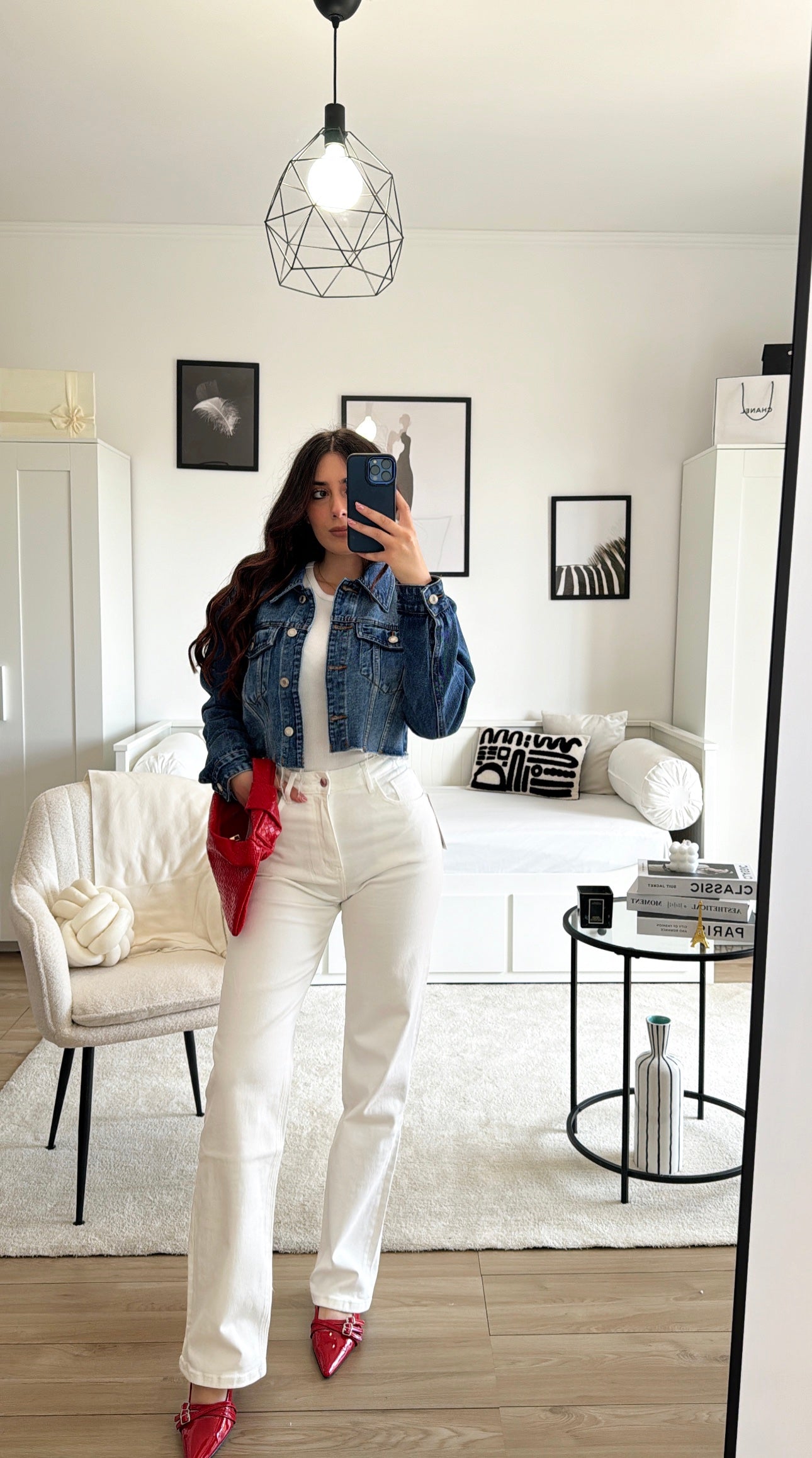 JEANS WHITE S68