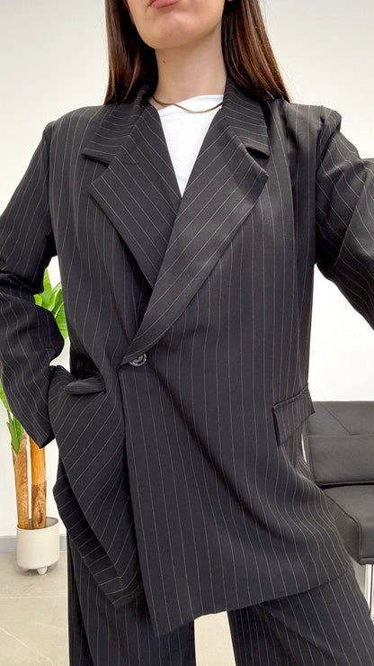 BLAZER OVER SIZE “GESSATO”