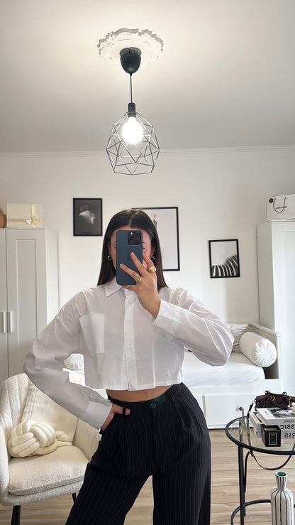 CAMICIA CROP