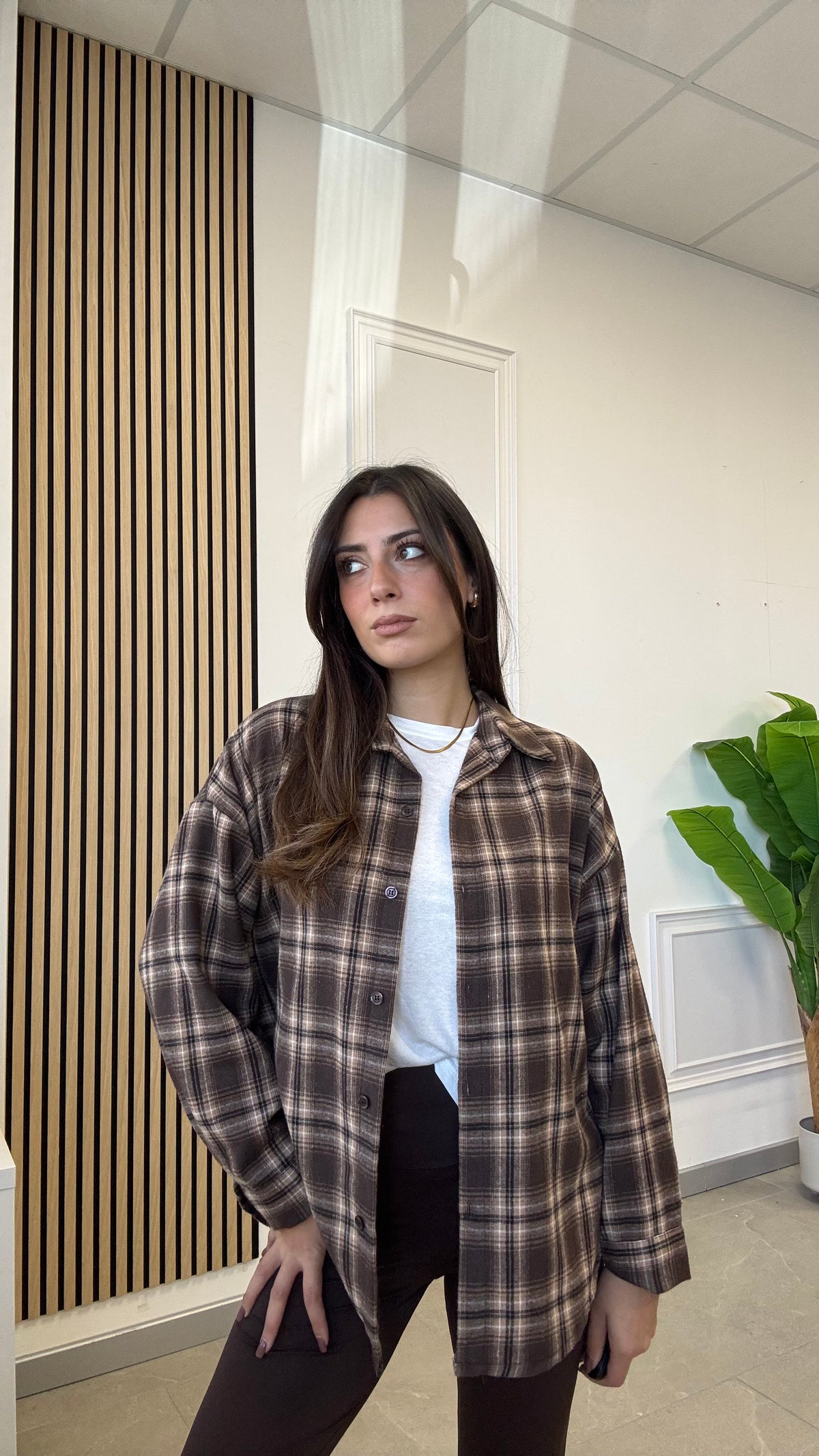 CAMICIA in flanella “SQUARE”