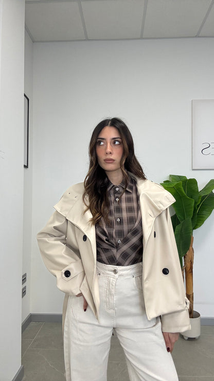 TRENCH ECOPELLE “MADAME”