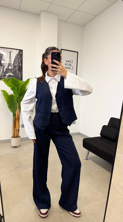 COORD SET GILET “MIRANDA”