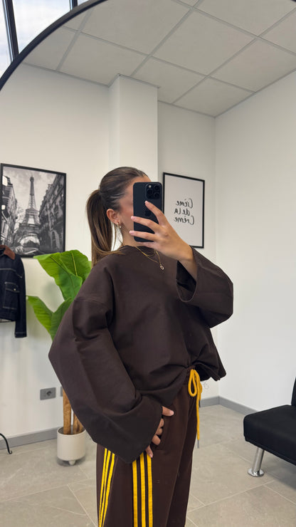 MAGLIA OVER BASIC “FELPATA”