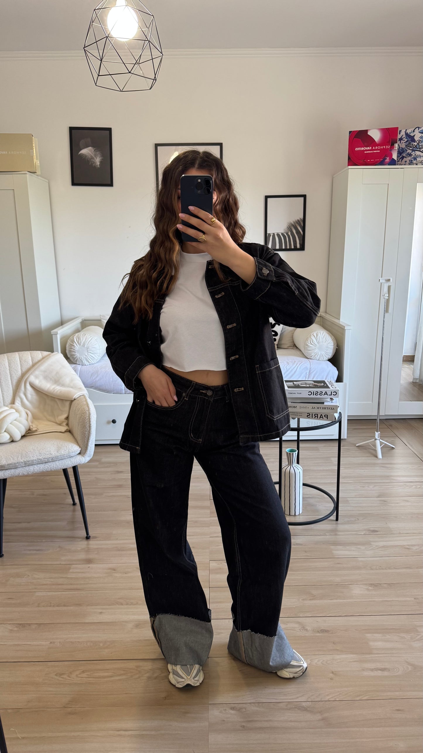 JEANS WIDE “LAVAG ZERO”
