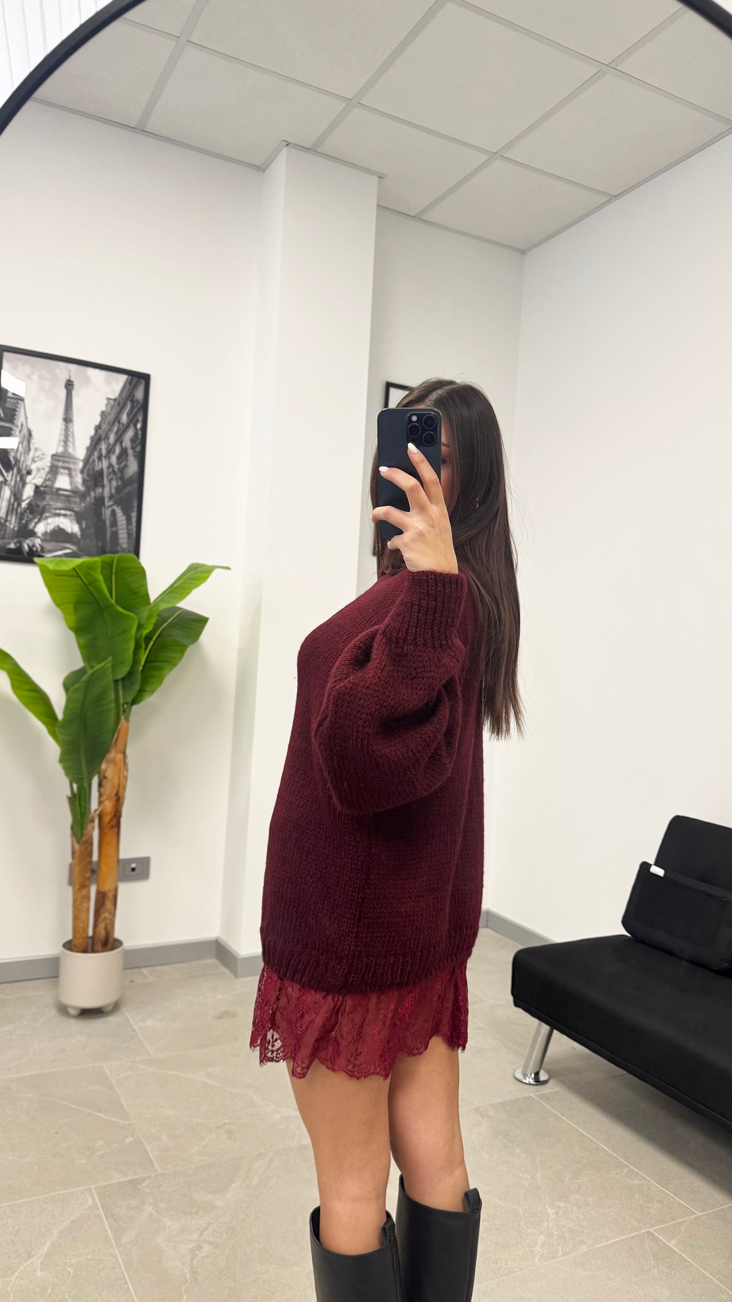 MAXI PULL “RICAMATO”