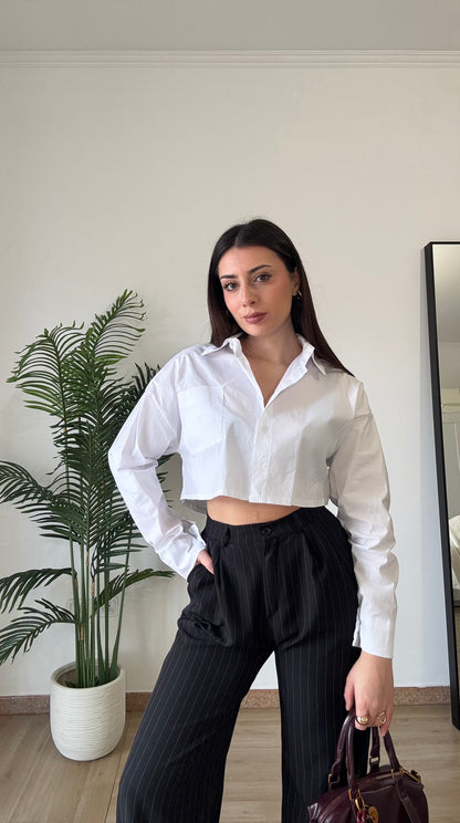 CAMICIA CROP