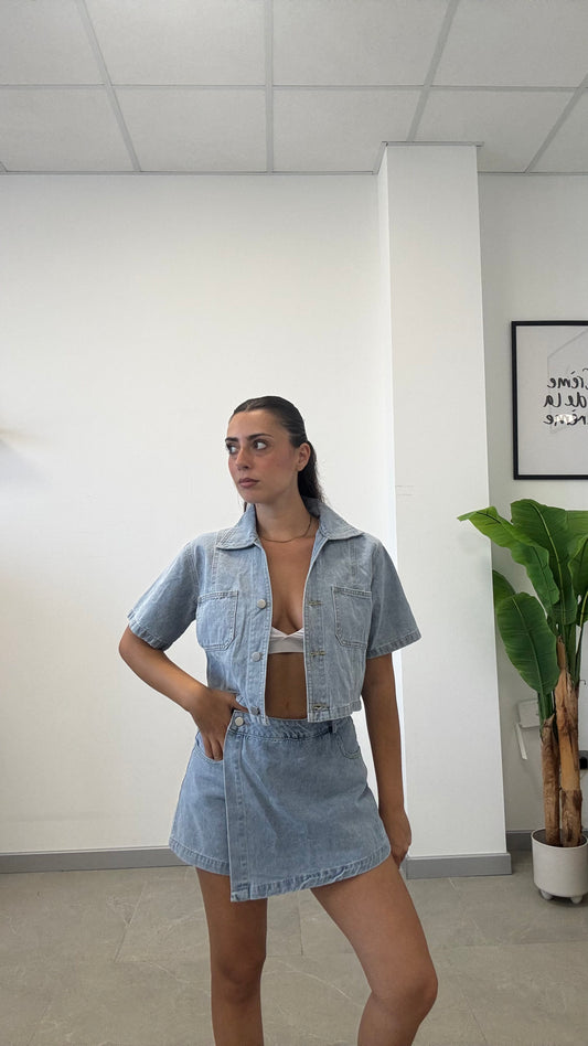 COORD JEANS CON GONNA