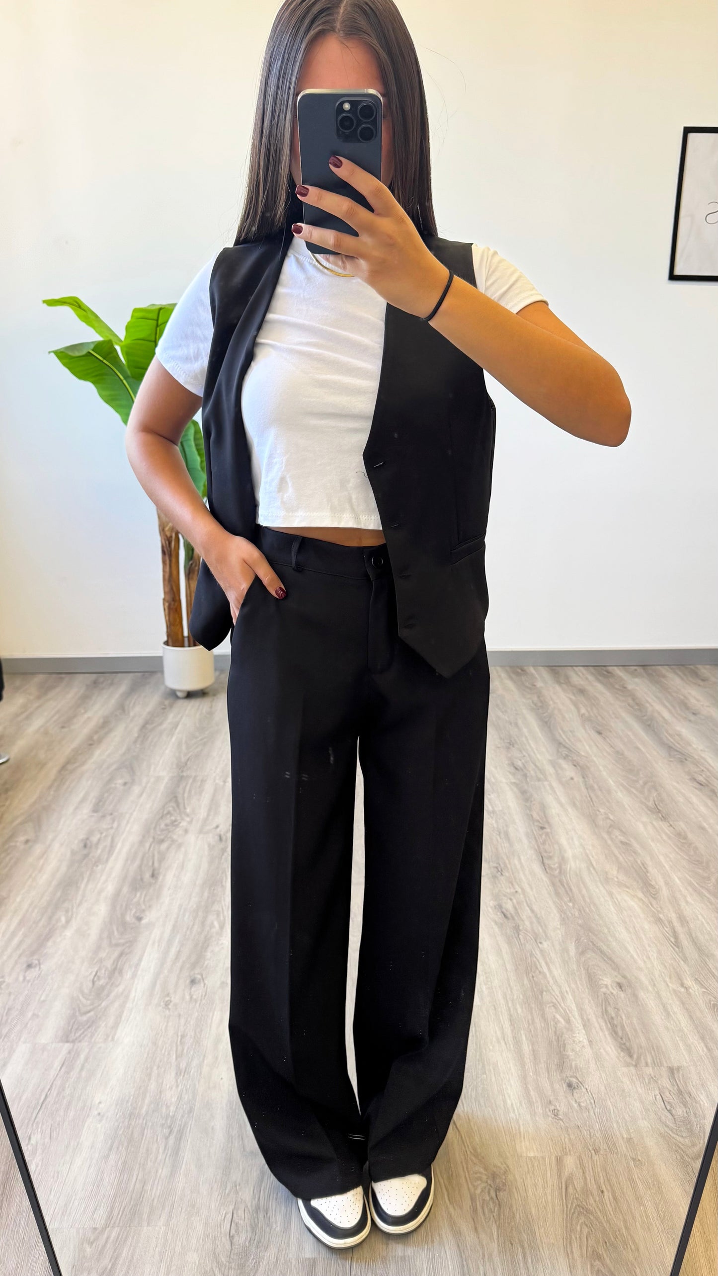 COORD SET GILET “MIRANDA”