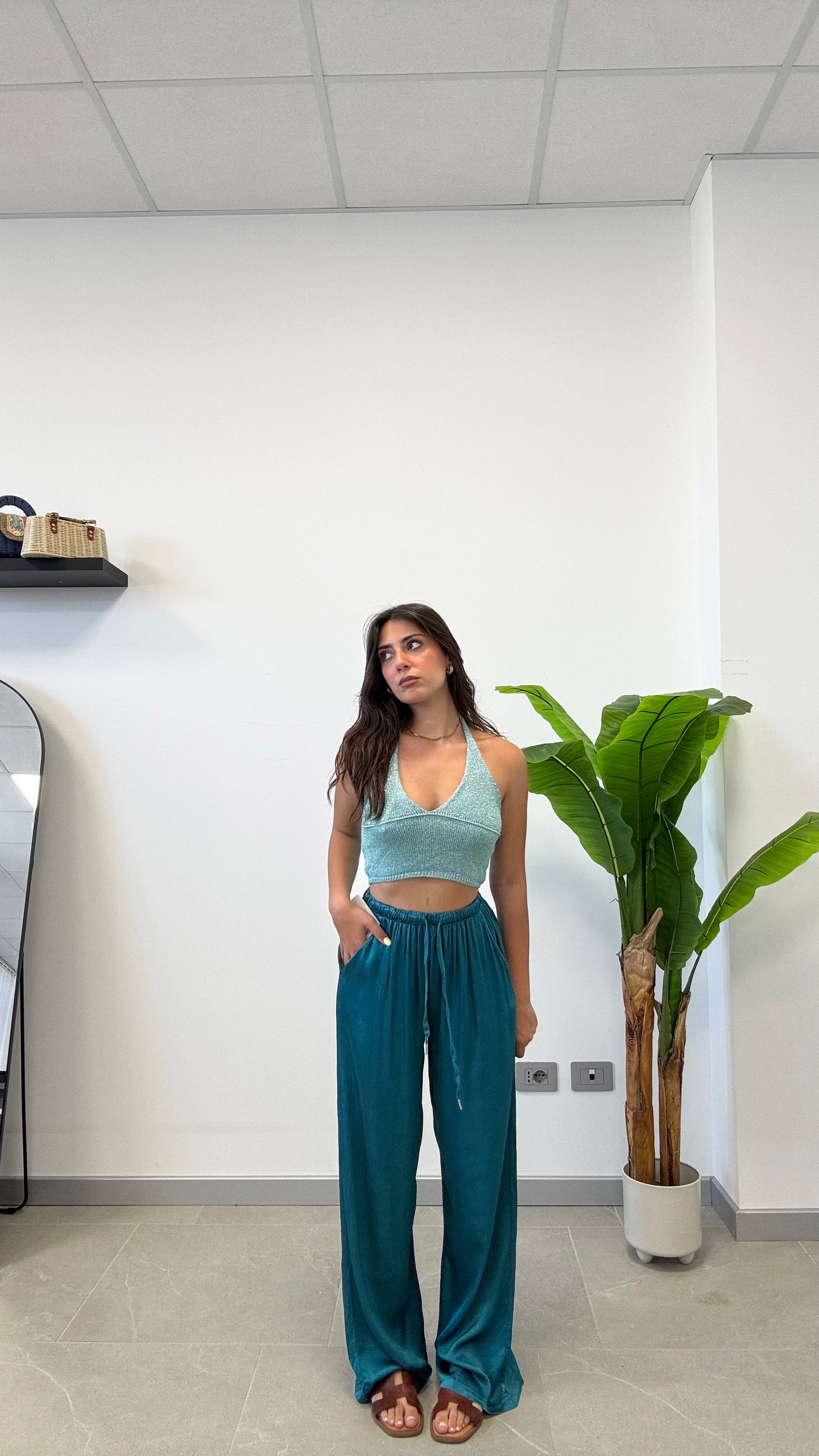 PANT SYLVIE “SATIN”