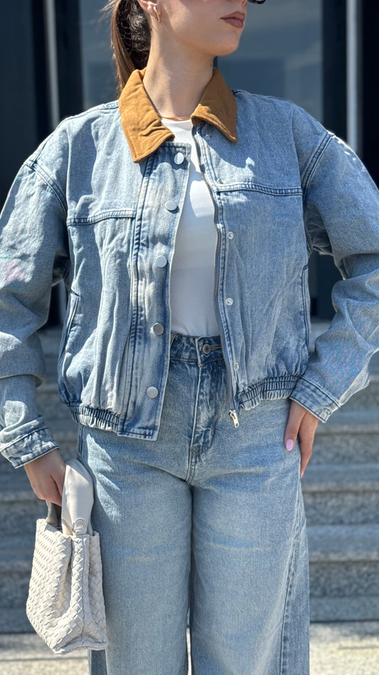 GIACCA JEANS LAVG CHIARO