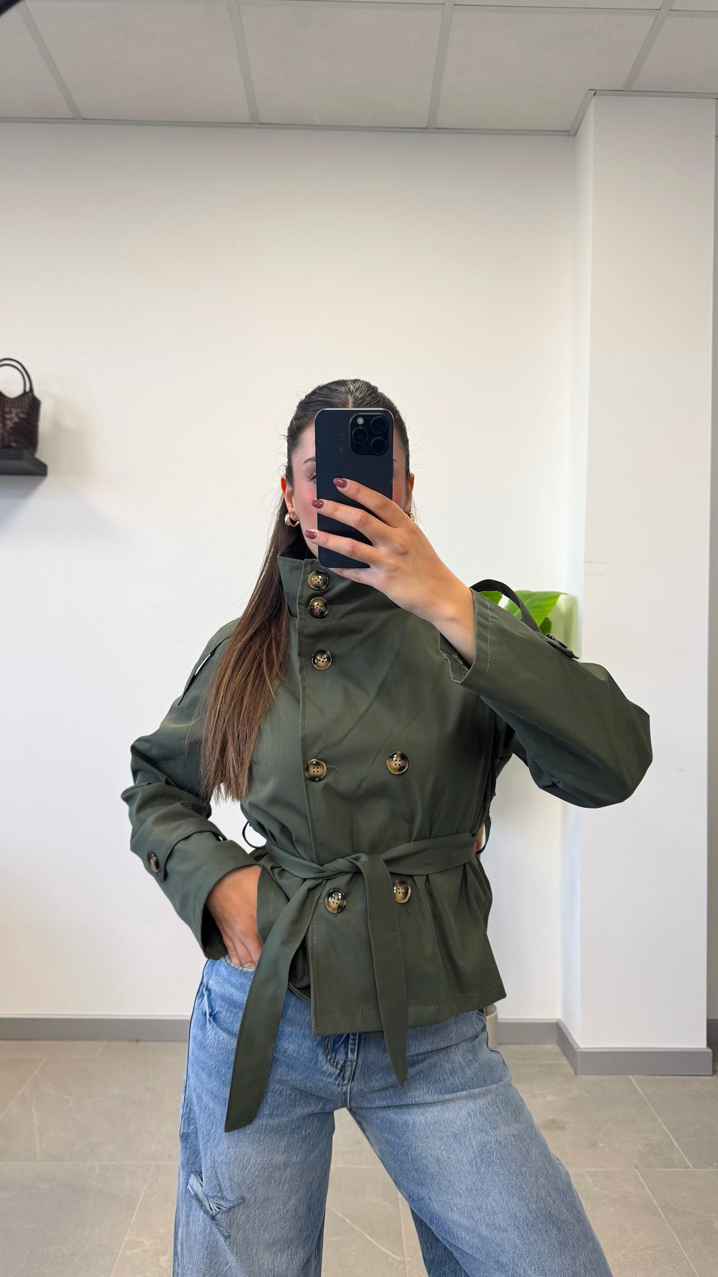 TRENCH MADAME “COTONE”