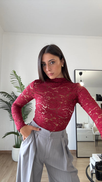 BODY IN PIZZO “AMOUR”
