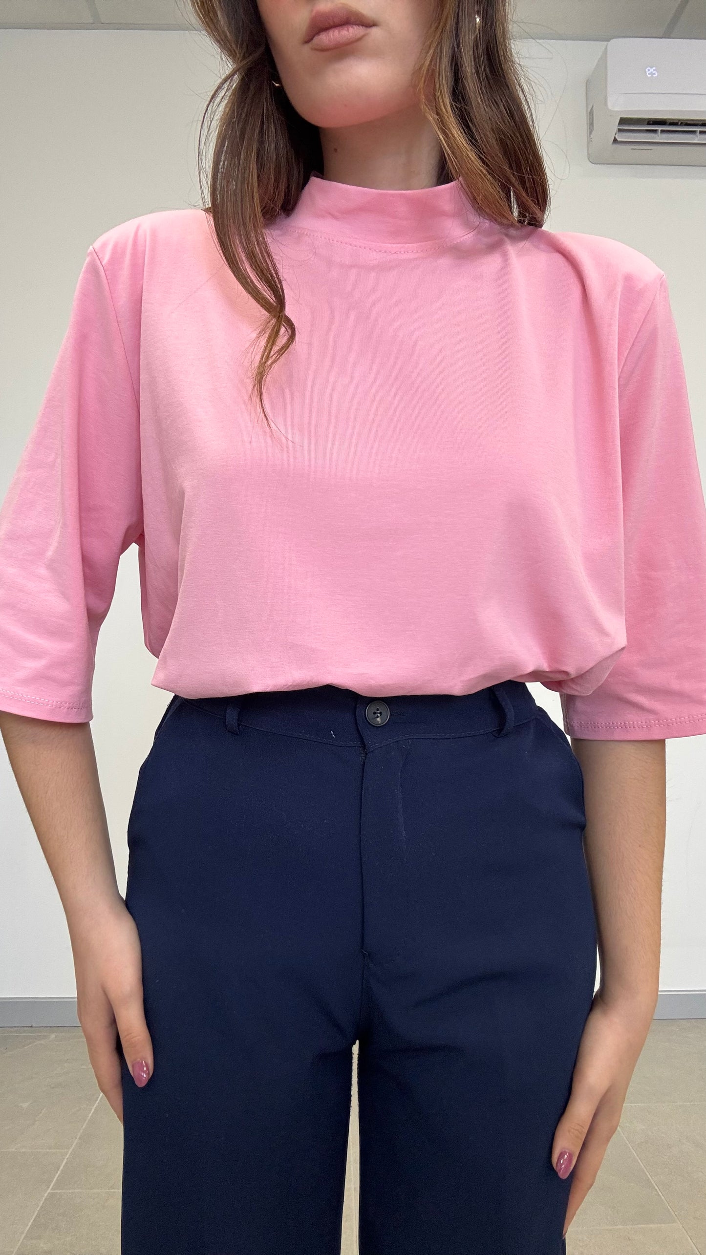 T SHIRT MAXI IN COTONE
