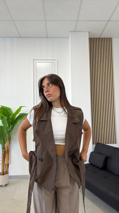 TRENCH “SMANICATO”