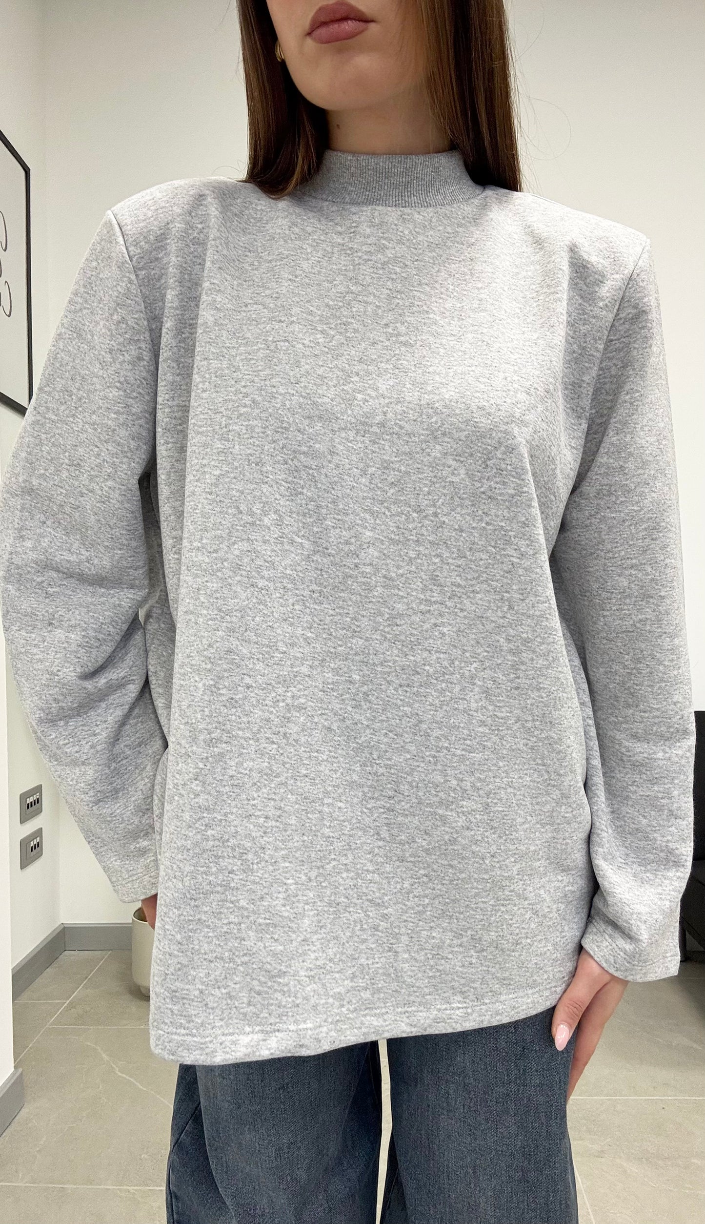 FELPA BASIC strutturata JUST WEST