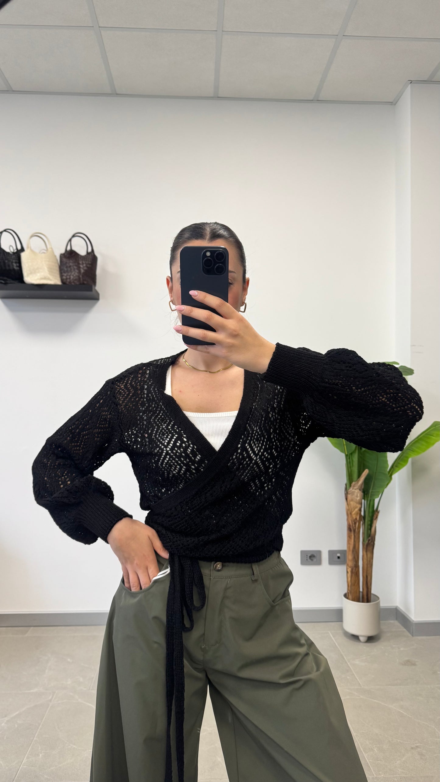 CARDIGAN IN FILO “GINNY”