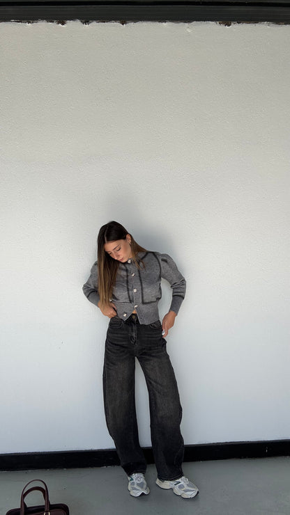JEANS BLACK “BALLOON”