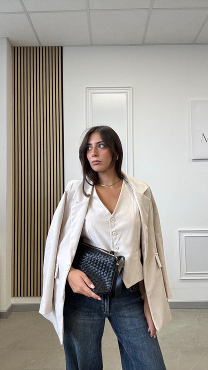 BLAZER in vellutino “MIRANDA”