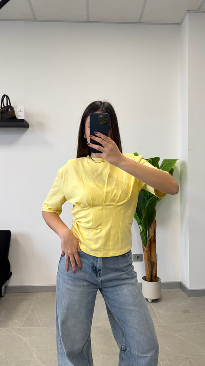 T-SHIRT CROP “LETY”