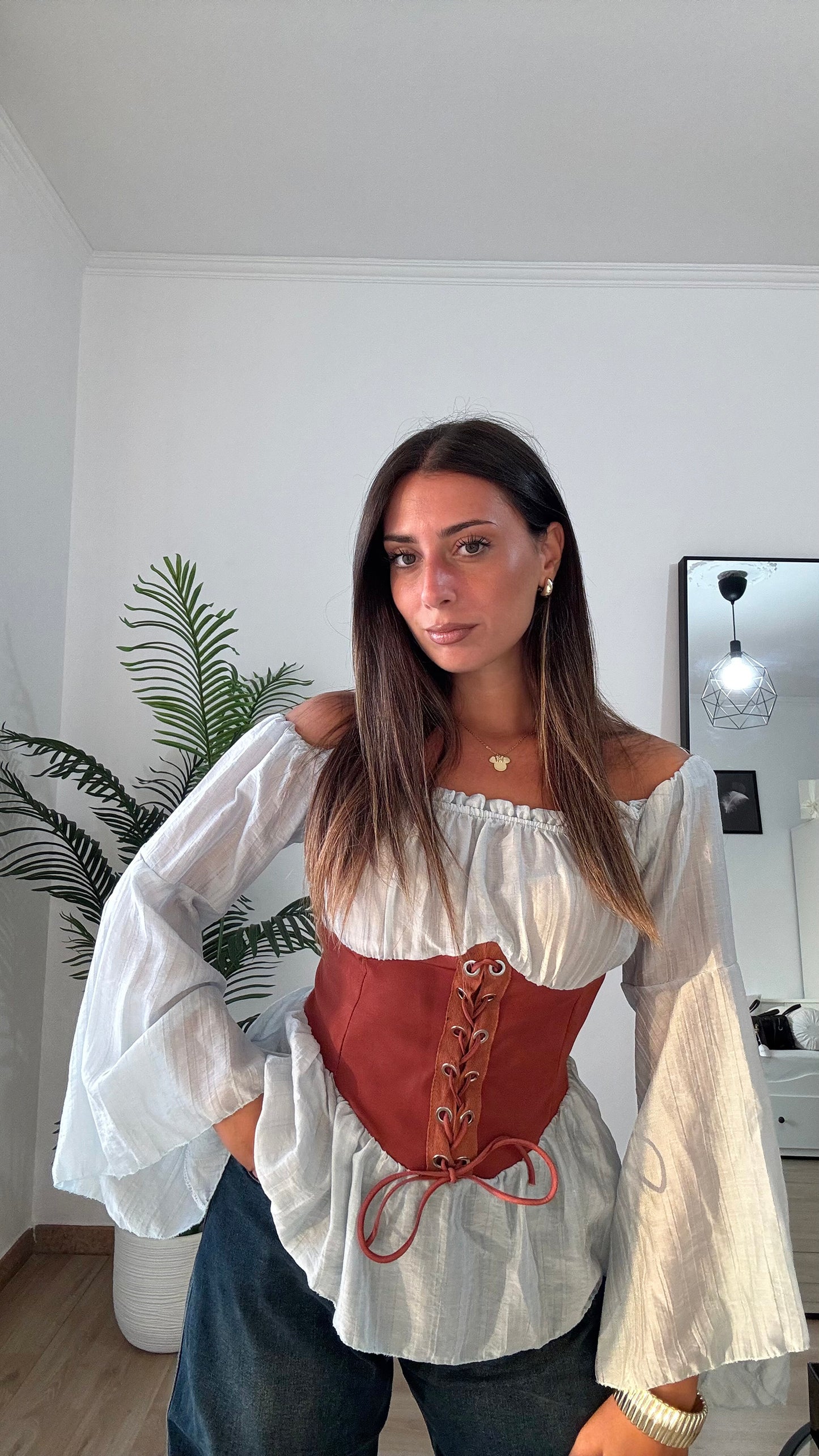 CAMICIA “BUSTIER”