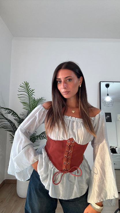 CAMICIA “BUSTIER”