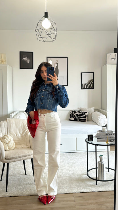 JEANS WHITE S68