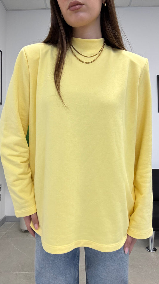 FELPA BASIC strutturata JUST WEST