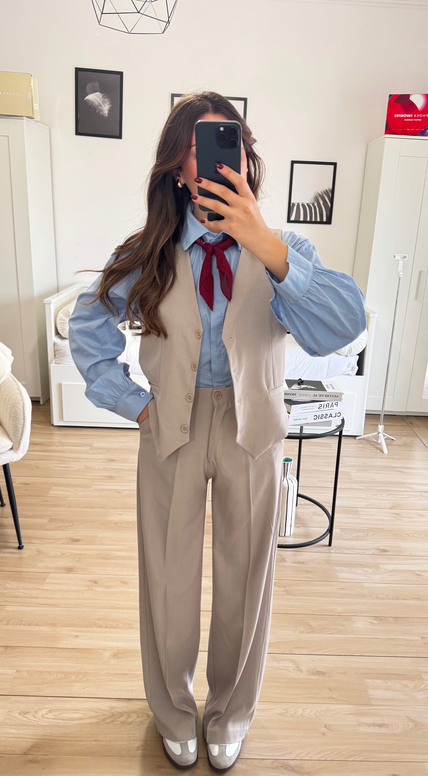 COORD SET GILET “MIRANDA”