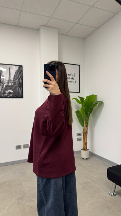 FELPA BASIC strutturata JUST WEST