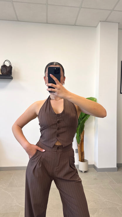 COORD GILET “GESSATO”