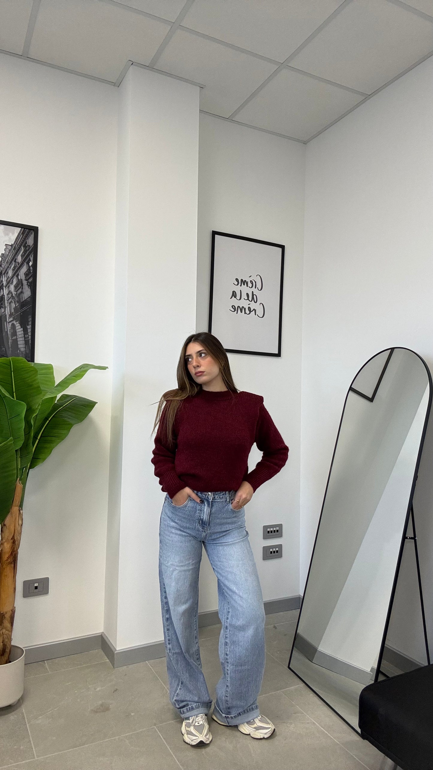 JEANS WIDE LEG “T890”