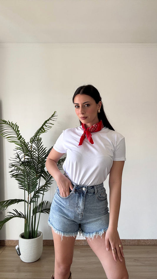 PANTALONCINO SFRANGIATO