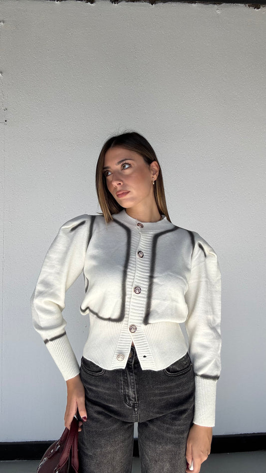 CARDIGAN “BUTTON”