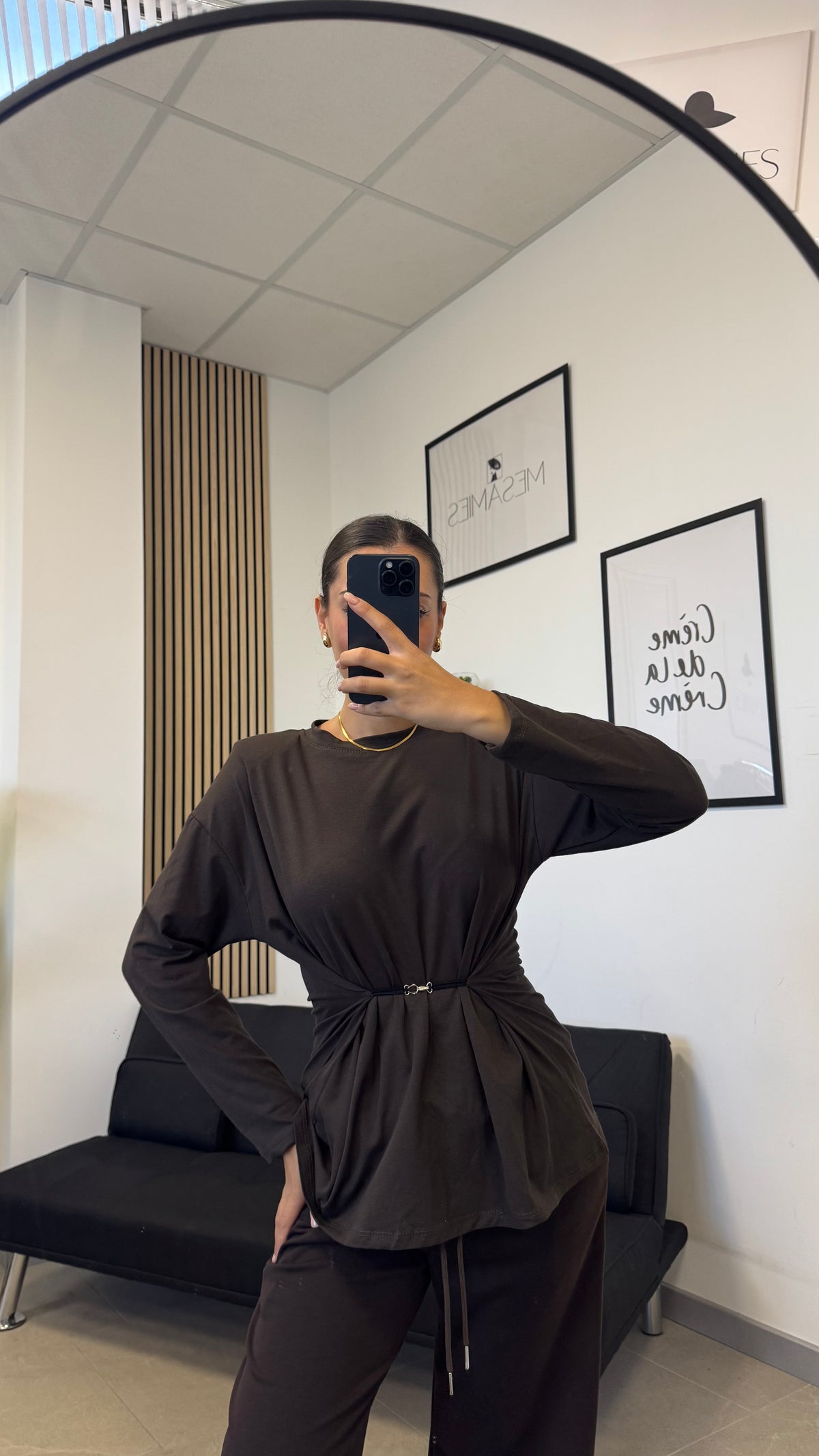 MAGLIA con gancio “CLESSIDRA”