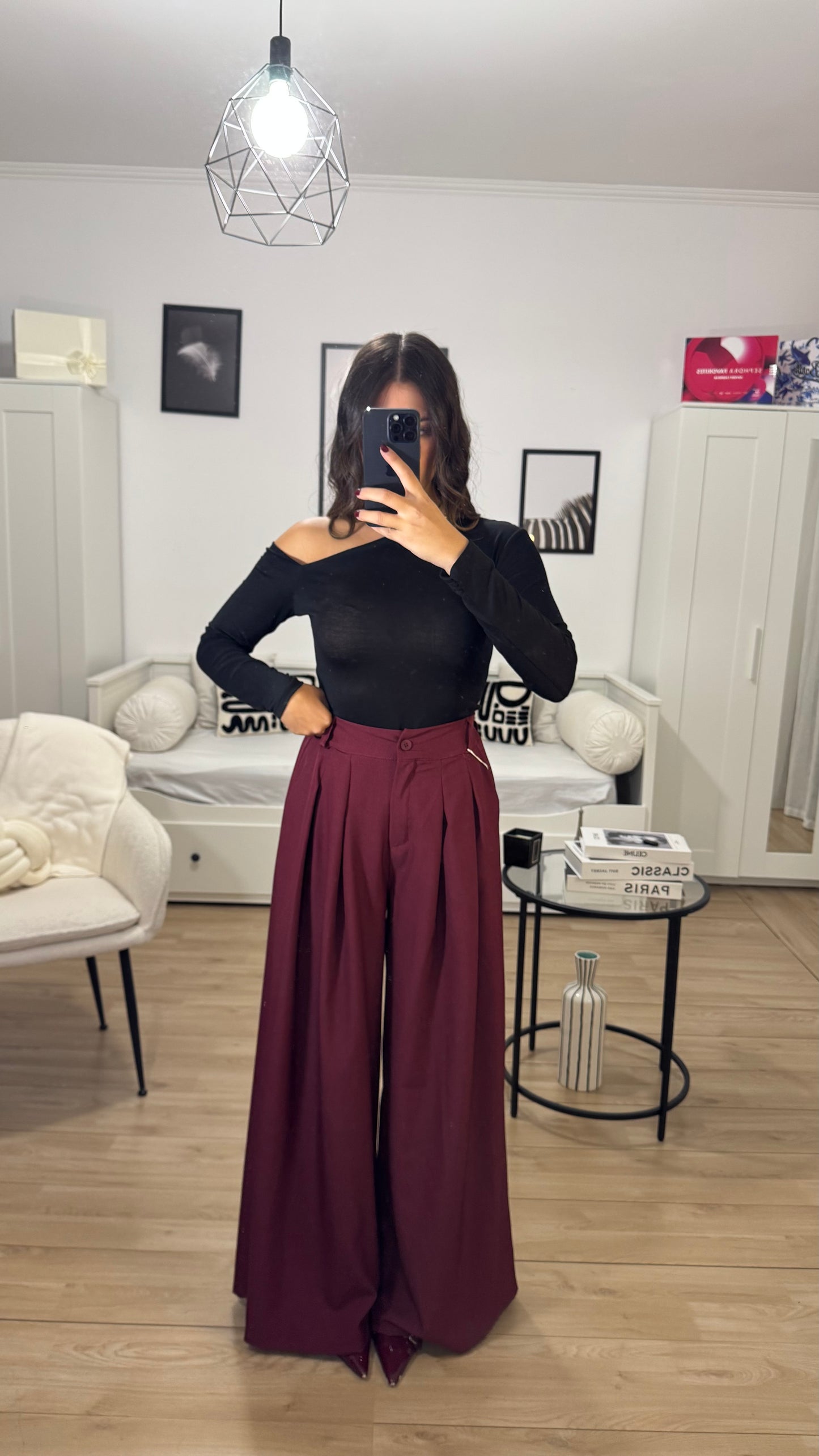 PANT CON “FOULARD”