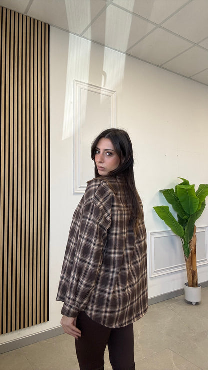 CAMICIA in flanella “SQUARE”