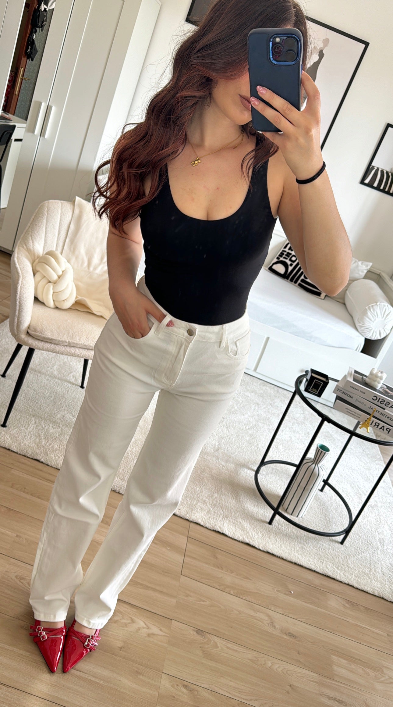 JEANS WHITE