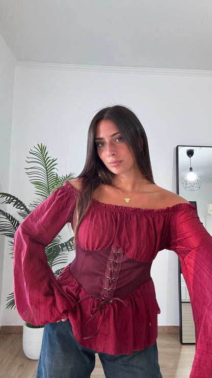 CAMICIA “BUSTIER”