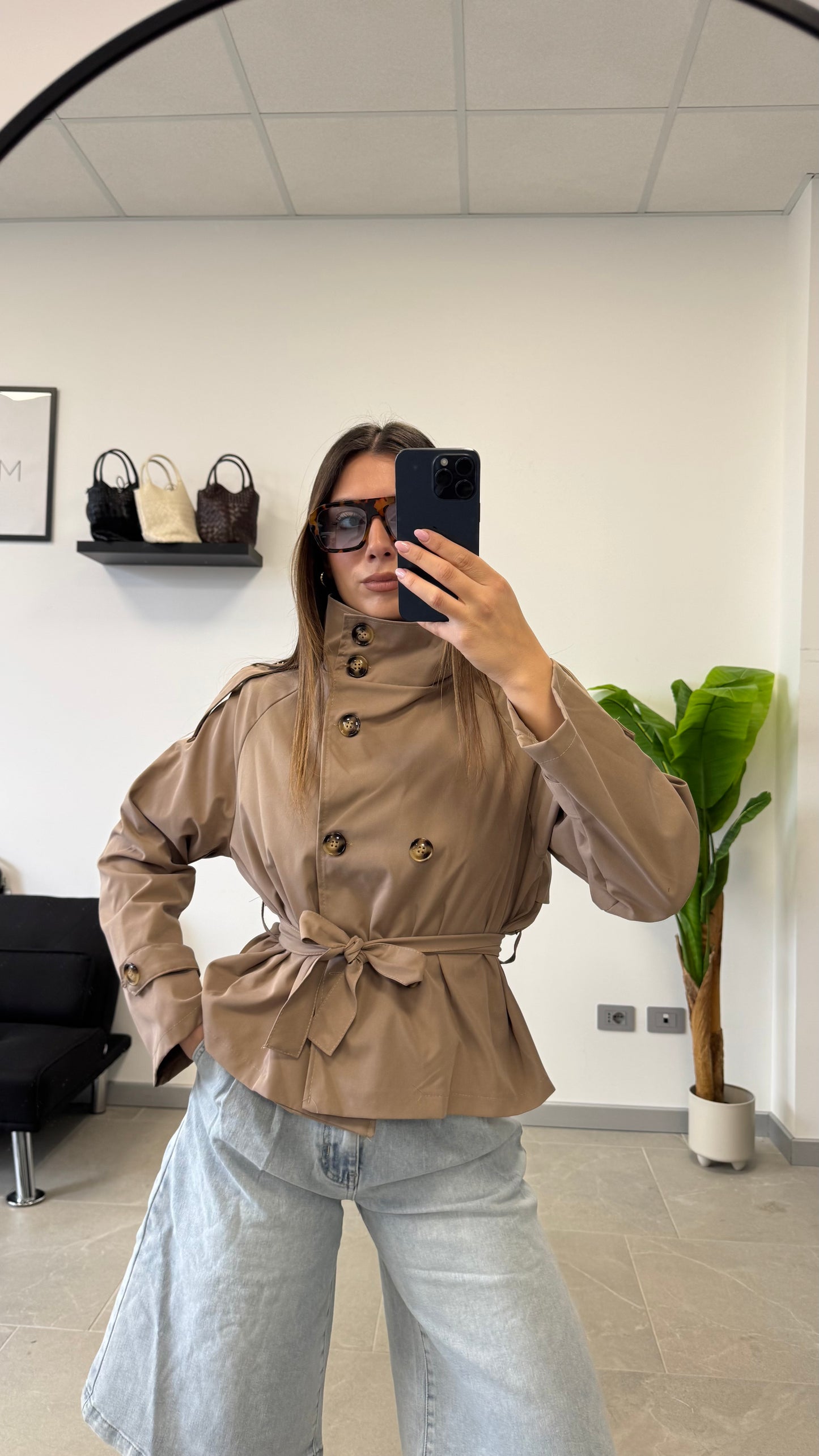 TRENCH MADAME “COTONE”