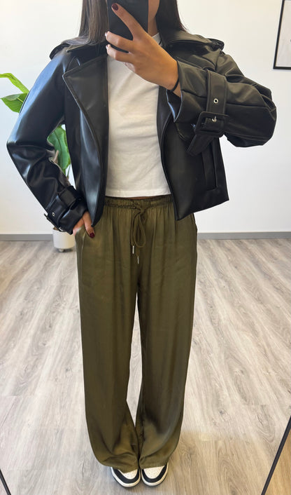 PANT SYLVIE “SATEN”