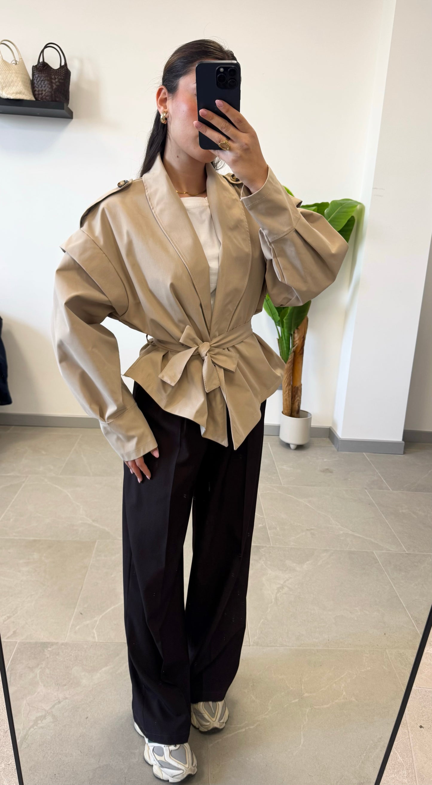 TRENCH IN COTONE “MICHELA”