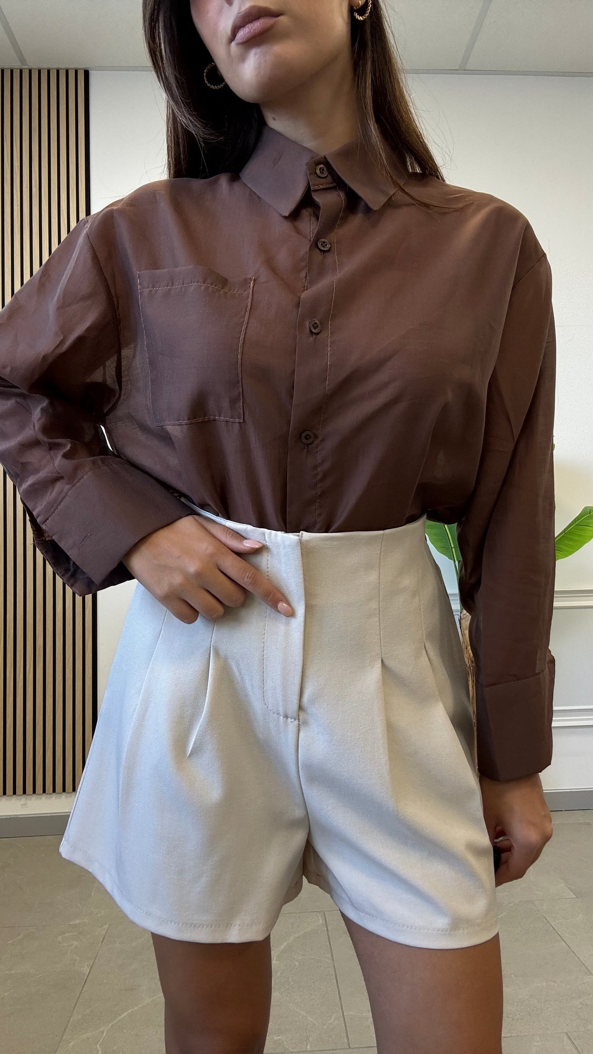CAMICIA semi velata “GIORGIA”