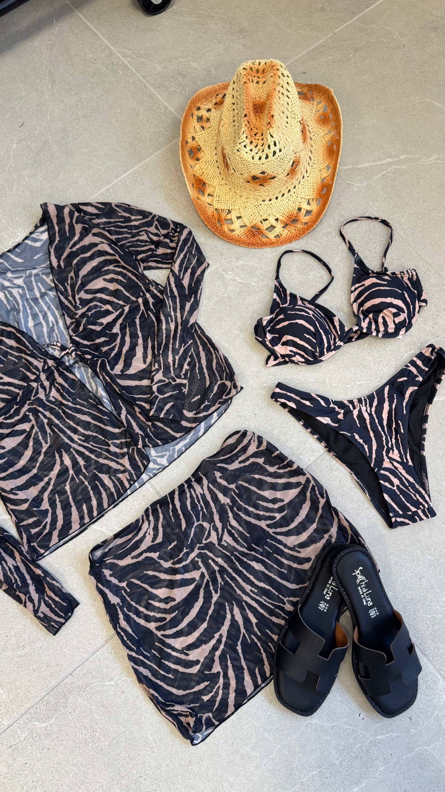 BIKINI 4 PEZZI “ZEBRA”