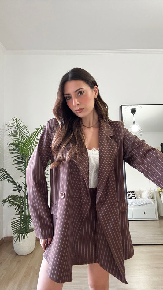 BLAZER OVER SIZE “GESSATO”