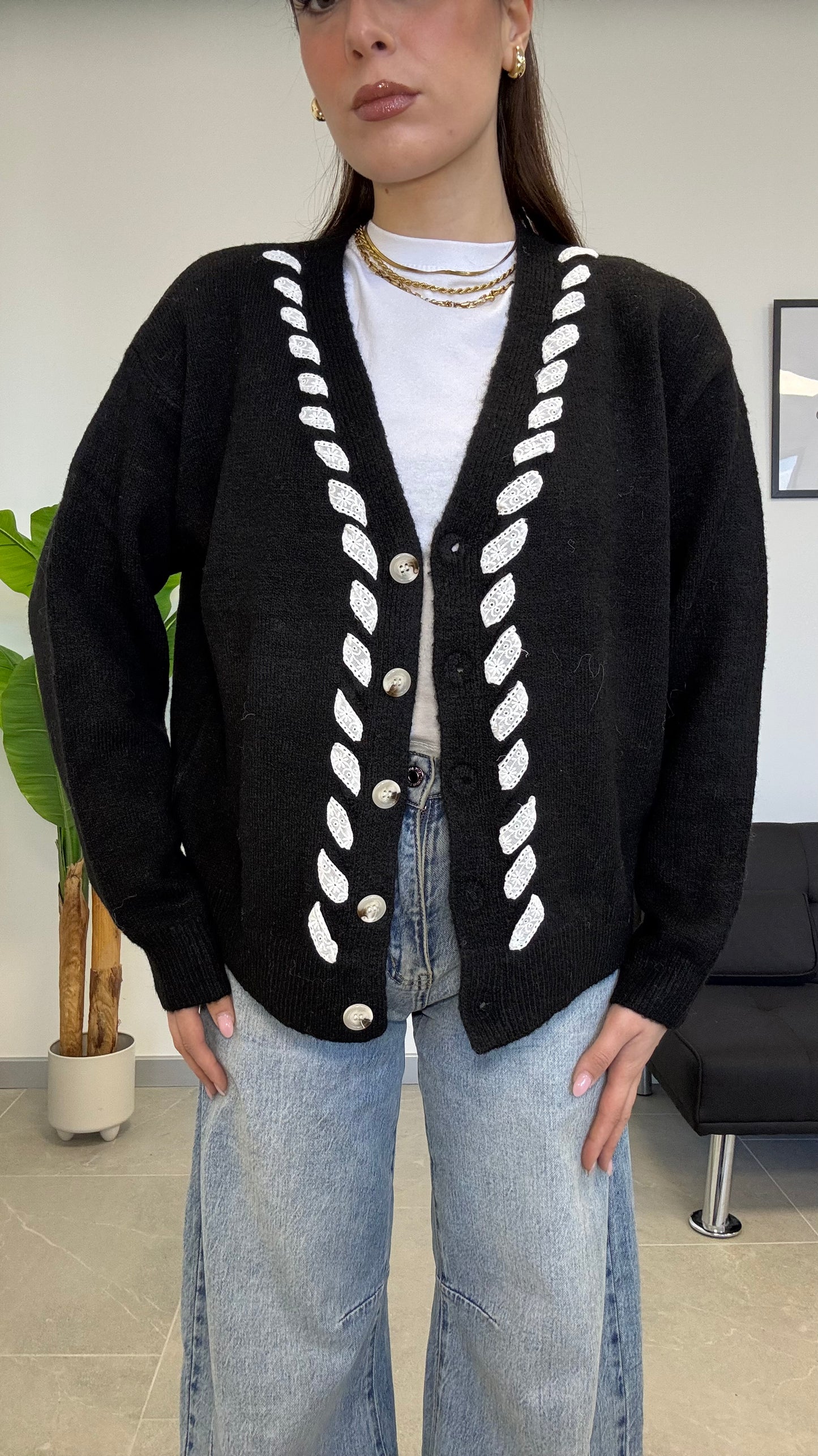 CARDIGAN “INTRECCIO”