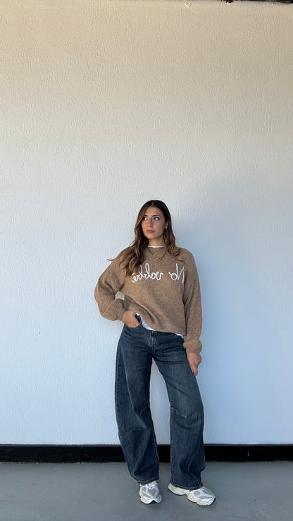 JEANS “BALLOON SCURO”