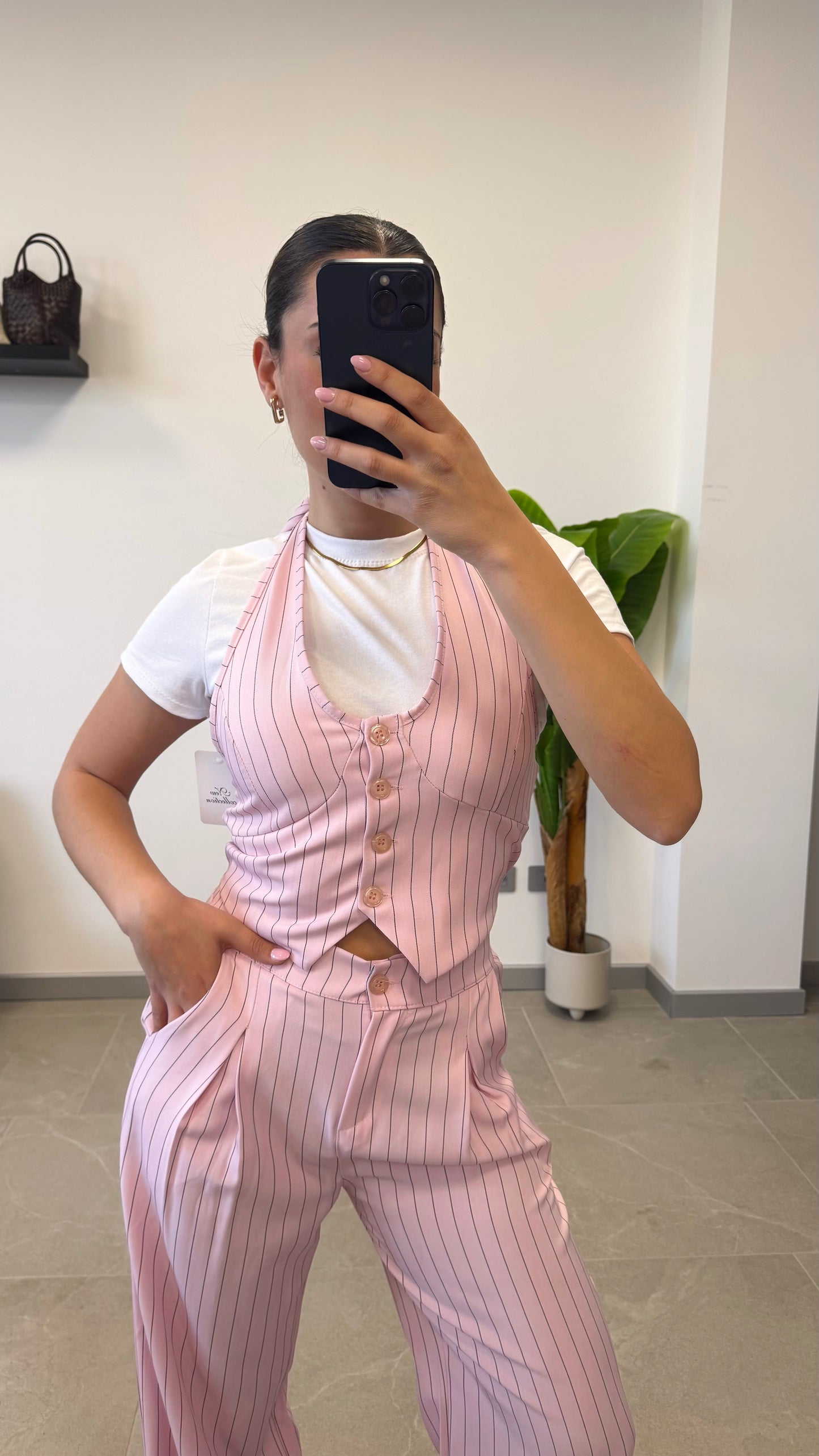 COORD GILET “GESSATO”