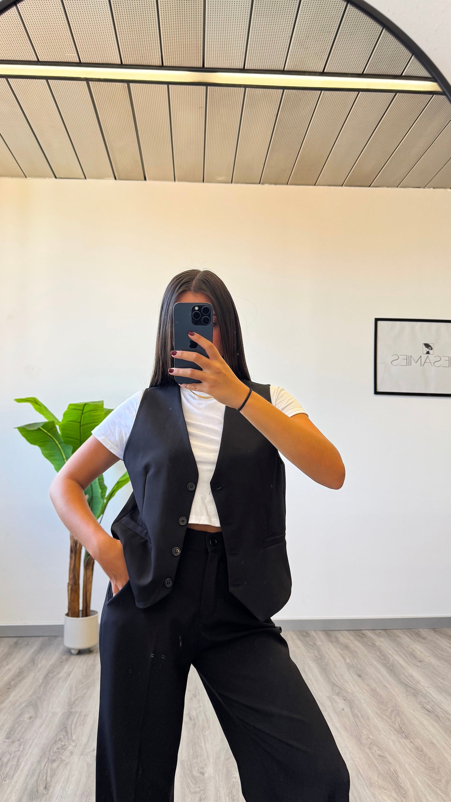 COORD SET GILET “MIRANDA”